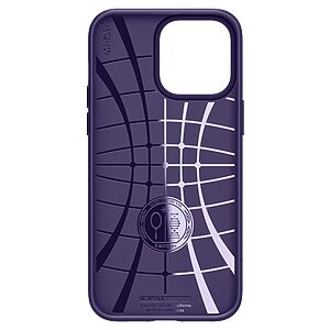 Spigen® Liquid Air για iPhone 14 Pro Max: Λεπτή Θήκη Σιλικόνης με αντικραδασμικές γωνίες, και Ανθεκτικό Premium TPU - Deep Purple - Image 4