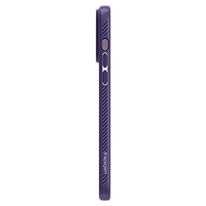 Spigen® Liquid Air για iPhone 14 Pro Max: Λεπτή Θήκη Σιλικόνης με αντικραδασμικές γωνίες, και Ανθεκτικό Premium TPU - Deep Purple - Image 5