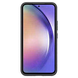 Spigen® Liquid Air για Samsung Galaxy A54 5G: Λεπτή Θήκη Σιλικόνης με αντικραδασμικές γωνίες, και Ανθεκτικό Premium TPU - Matte Black - Image 4