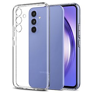 Spigen® Liquid Crystal για Samsung Galaxy A54 5G: Λεπτή Θήκη Σιλικόνης από Ανθεκτικό TPU