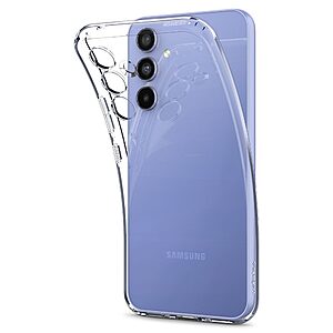 Spigen® Liquid Crystal για Samsung Galaxy A54 5G: Λεπτή Θήκη Σιλικόνης από Ανθεκτικό TPU, με Αντικραδασμικές Ζώνες - Crystal Clear - Image 6