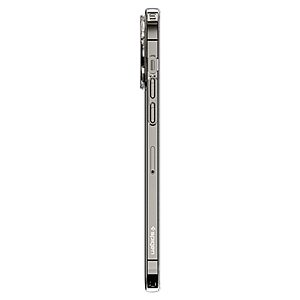 Spigen® Liquid Crystal για iPhone 14 Pro Max: Λεπτή Θήκη Σιλικόνης από Ανθεκτικό TPU, με Αντικραδασμικές Ζώνες - Crystal Clear - Image 4