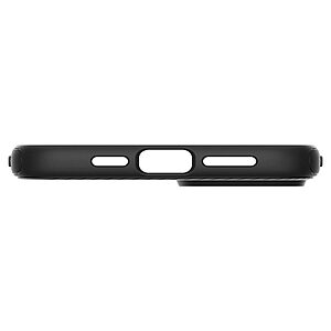 Spigen® Mag Armor MagFit για iPhone 14: Λεπτή Θήκη Σιλικόνης, Ανθεκτική από Premium TPU, Με Άψογη Εφαρμογή - Matte Black - Image 5