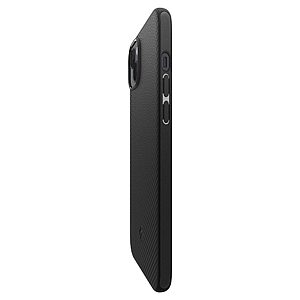 Spigen® Mag Armor MagFit για iPhone 14: Λεπτή Θήκη Σιλικόνης, Ανθεκτική από Premium TPU, Με Άψογη Εφαρμογή - Matte Black - Image 6