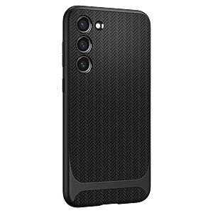 Spigen® Neo Hybrid για Samsung Galaxy S23: Ανθεκτική στην UV Ακτινοβολία, Ελαφριά Θήκη Σιλικόνης, Με Προστασία MIL-STD 810G-516.6 από Πτώσεις - Black - Image 6
