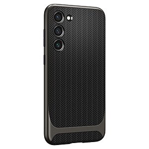 Spigen® Neo Hybrid για Samsung Galaxy S23: Ανθεκτική στην UV Ακτινοβολία, Ελαφριά Θήκη Σιλικόνης, Με Προστασία MIL-STD 810G-516.6 από Πτώσεις - Gunmetal - Image 6
