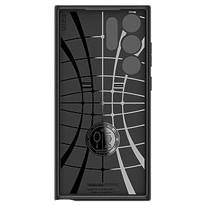 Spigen® Optik Armor για Samsung Galaxy S23 Ultra: Θήκη Σιλικόνης, Με Προστασία καμερών, Πιστοποίηση Αντοχής MIL-STD 810G-516.6 - Black - Image 4