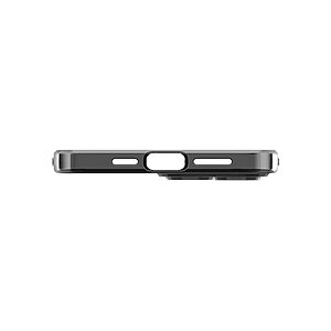 Spigen® Optik Crystal Θήκη για iPhone 13 Pro: Ειδική TPU Δομή για Απορρόφηση Κραδασμών, Προστασία Φακού Κάμερας - Chrome Grey - Image 4