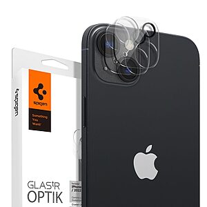 Spigen® Optik Pro Προστατευτικό Γυαλί Κάμερας [x2.Σετ] για iPhone 14 / 14 Plus - Crystal Clear [Διάφανο]