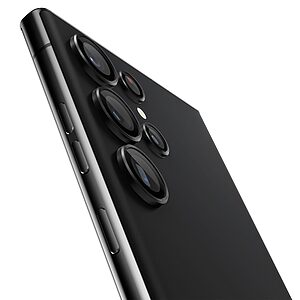 Spigen® Optik Pro Προστατευτικό Γυαλί Κάμερας [x2.Σετ] "EZ FIT" για Samsung Galaxy S23 Ultra - Black - Image 4