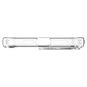 Spigen® Quartz Hybrid για iPhone 14 Pro: Θήκη από Tempered Glass και ΤPU, Ανθεκτική σε Γρατζουνιές και Πτώσεις - Πιστοποίηση Αντοχής MIL-STD 810G-516.6 - Crystal Clear - Image 5