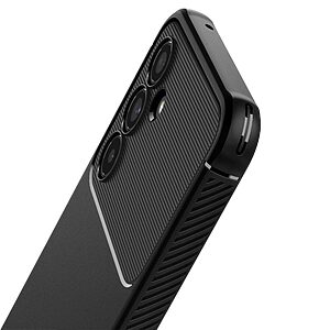 Spigen® Rugged Armor για Samsung Galaxy A54: Θήκη Σιλικόνης Brushed, Λεπτή και Ανθεκτική σε Γρατζουνιές και Πτώσεις - Πιστοποίηση MIL-STD 810G-516.6 - Black Matte - Image 10