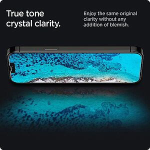 Spigen® Tempered Glas.tR SLIM Γυαλί Προστασίας οθόνης για iPhone 13 Pro Max / 14 Plus - Privacy [Προστασία Ιδιωτικότητας] - Image 4