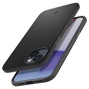 Spigen® Thin Fit για iPhone 14: Υπερ-Λεπτή, Ανθεκτική και Εύκαμπτη Θήκη (1,55mm), από Premium Πλαστικό - Black - Image 6