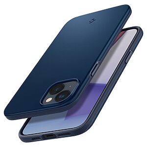 Spigen® Thin Fit για iPhone 14: Υπερ-Λεπτή, Ανθεκτική και Εύκαμπτη Θήκη (1,55mm), από Premium Πλαστικό - Navy Blue - Image 6