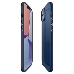Spigen® Thin Fit για iPhone 14: Υπερ-Λεπτή, Ανθεκτική και Εύκαμπτη Θήκη (1,55mm), από Premium Πλαστικό - Navy Blue - Image 7