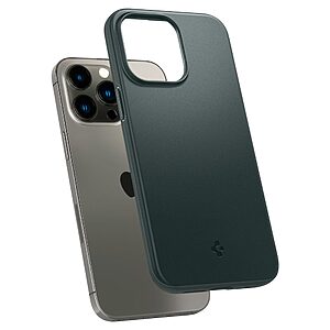 Spigen® Thin Fit για iPhone 14 Pro: Υπερ-Λεπτή, Ανθεκτική και Εύκαμπτη Θήκη (1,55mm), από Premium Πλαστικό - Abyss Green - Image 7