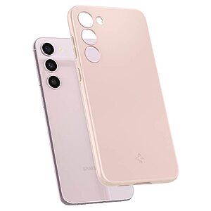 Spigen® Thin Fit για Samsung Galaxy S23: Υπερ-Λεπτή, Ανθεκτική και Εύκαμπτη Θήκη (1,55mm), από Premium Πλαστικό - Pink Sand - Image 8