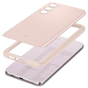 Spigen® Thin Fit για Samsung Galaxy S23: Υπερ-Λεπτή, Ανθεκτική και Εύκαμπτη Θήκη (1,55mm), από Premium Πλαστικό - Pink Sand - Image 9