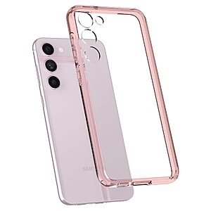 Spigen® Ultra Hybrid για Samsung Galaxy S23: Θήκη από TPU & Πολυκαρμπονικό με Πιστοποίηση Αντοχής MIL-STD 810G-516.6 - Rose Crystal - Image 5