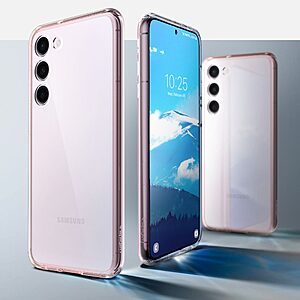 Spigen® Ultra Hybrid για Samsung Galaxy S23: Θήκη από TPU & Πολυκαρμπονικό με Πιστοποίηση Αντοχής MIL-STD 810G-516.6 - Rose Crystal - Image 10
