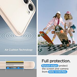 Spigen® Ultra Hybrid για Samsung Galaxy S23: Θήκη από TPU & Πολυκαρμπονικό με Πιστοποίηση Αντοχής MIL-STD 810G-516.6 - Sand Beige - Image 6