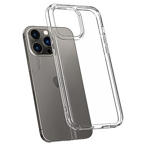 Spigen® Ultra Hybrid για iPhone 14 Pro Max: Θήκη από TPU & Πολυκαρμπονικό με Πιστοποίηση Αντοχής MIL-STD 810G-516.6 - Crystal Clear - Image 6