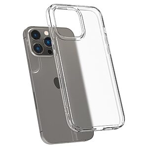 Spigen® Ultra Hybrid για iPhone 14 Pro Max: Θήκη από TPU & Πολυκαρμπονικό με Πιστοποίηση Αντοχής MIL-STD 810G-516.6 - Frost Clear - Image 6