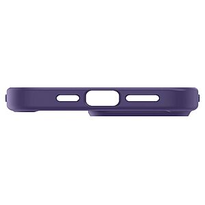 Spigen® Ultra Hybrid για iPhone 14 Pro: Θήκη από TPU & Πολυκαρμπονικό με Πιστοποίηση Αντοχής MIL-STD 810G-516.6 - Deep Purple - Image 5