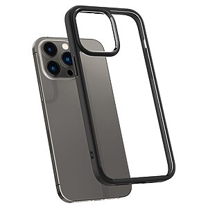 Spigen® Ultra Hybrid για iPhone 14 Pro: Θήκη από TPU & Πολυκαρμπονικό με Πιστοποίηση Αντοχής MIL-STD 810G-516.6 - Matte Black - Image 6