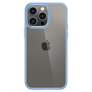 Spigen® Ultra Hybrid για iPhone 14 Pro: Θήκη από TPU & Πολυκαρμπονικό με Πιστοποίηση Αντοχής MIL-STD 810G-516.6 - Sierra Blue - Image 3