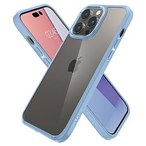 Spigen® Ultra Hybrid για iPhone 14 Pro: Θήκη από TPU & Πολυκαρμπονικό με Πιστοποίηση Αντοχής MIL-STD 810G-516.6 - Sierra Blue - Image 7