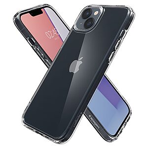 Spigen® Ultra Hybrid για iPhone 14: Θήκη από TPU & Πολυκαρμπονικό με Πιστοποίηση Αντοχής MIL-STD 810G-516.6 - Crystal Clear - Image 7