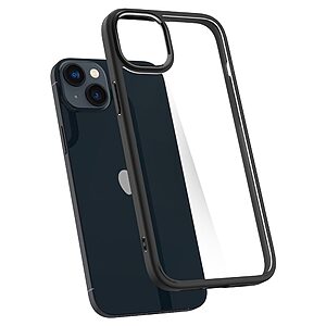 Spigen® Ultra Hybrid για iPhone 14: Θήκη από TPU & Πολυκαρμπονικό με Πιστοποίηση Αντοχής MIL-STD 810G-516.6 - Matte Black - Image 6