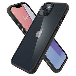 Spigen® Ultra Hybrid για iPhone 14: Θήκη από TPU & Πολυκαρμπονικό με Πιστοποίηση Αντοχής MIL-STD 810G-516.6 - Matte Black - Image 7