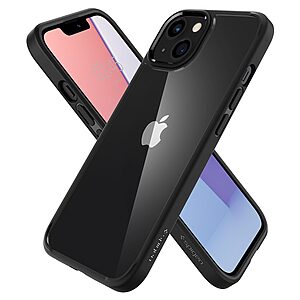 Spigen® Ultra Hybrid για iPhone 13: Θήκη από TPU & Πολυκαρμπονικό με Πιστοποίηση Αντοχής MIL-STD 810G-516.6 - Matte Black - Image 7