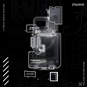 Spigen® Ultra Hybrid Mag για iPhone 13 Pro Max: Θήκη MagSafe από Ανθεκτική Σιλικόνη με Πιστοποίηση Αντοχής MIL-STD 810G-516.6 - Zero One - Image 8