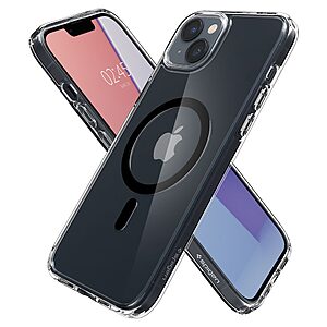 Spigen® Ultra Hybrid Mag για iPhone 14: Θήκη MagSafe από Ανθεκτική Σιλικόνη με Πιστοποίηση Αντοχής MIL-STD 810G-516.6 - Black - Image 6