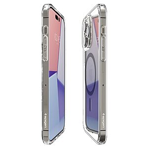 Spigen® Ultra Hybrid Mag για iPhone 14 Pro: Θήκη MagSafe από Ανθεκτική Σιλικόνη με Πιστοποίηση Αντοχής MIL-STD 810G-516.6 - Carbon Fiber - Image 8
