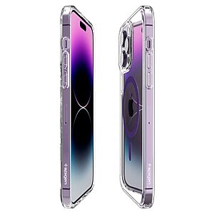 Spigen® Ultra Hybrid Mag για iPhone 14 Pro: Θήκη MagSafe από Ανθεκτική Σιλικόνη με Πιστοποίηση Αντοχής MIL-STD 810G-516.6 - Deep Purple - Image 8