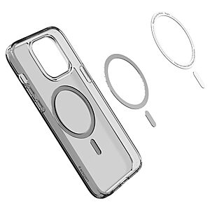 Spigen® Ultra Hybrid Mag για iPhone 14 Pro Max: Θήκη MagSafe από Ανθεκτική Σιλικόνη με Πιστοποίηση Αντοχής MIL-STD 810G-516.6 - Frost Black - Image 5