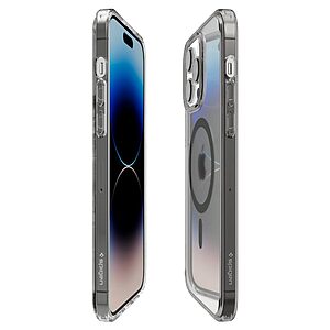 Spigen® Ultra Hybrid Mag για iPhone 14 Pro Max: Θήκη MagSafe από Ανθεκτική Σιλικόνη με Πιστοποίηση Αντοχής MIL-STD 810G-516.6 - Frost Black - Image 7