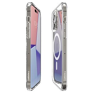 Spigen® Ultra Hybrid Mag για iPhone 14 Pro Max: Θήκη MagSafe από Ανθεκτική Σιλικόνη με Πιστοποίηση Αντοχής MIL-STD 810G-516.6 - White - Image 8