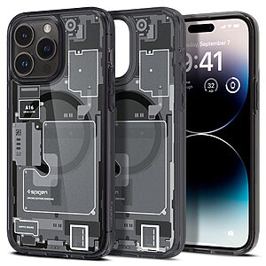 Spigen® Ultra Hybrid Mag για iPhone 14 Pro Max: Θήκη MagSafe από Ανθεκτική Σιλικόνη με Πιστοποίηση Αντοχής MIL-STD 810G-516.6 - Zero One