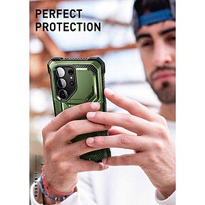 SUPCASE® ArmorBox 360° Full Cover για Samsung Galaxy S23 Ultra: Ανθεκτικό Πλαστικό με Κλιπ Ζώνης, Πιστοποίηση Αντοχής MIL-STD 810G-516.6 - [x2.Σετ Προσόψεις Οθόνης] - Guldan - Image 10