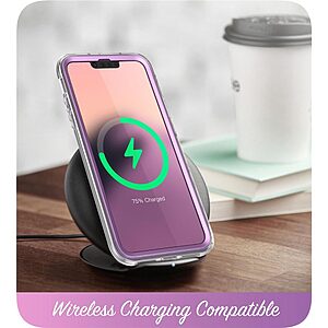 SUPCASE® Cosmo Θήκη για iPhone 14 Plus: Με Πλαίσιο Προστασίας Οθόνης, Λεπτή, Συνθετική και Αντοχή στις Πτώσεις Στρατιωτικού Προτύπου (MIL STD 810G 516.6) - Purple Marble - Image 5