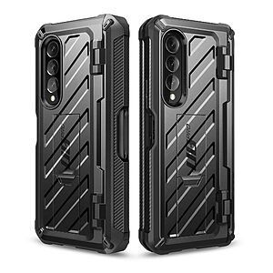 SUPCASE® Unicorn Beetle 360° Pro: Θήκη Samsung Galaxy Z Fold4 5G με Πρόσοψη Οθόνης, Υποδοχή S-Pen και Πιστοποίηση Αντοχής MIL-STD 810G-516.6 - Black - Image 7