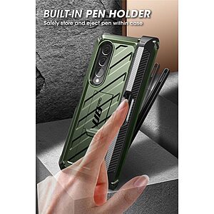 SUPCASE® Unicorn Beetle 360° Pro: Θήκη Samsung Galaxy Z Fold4 5G με Πρόσοψη Οθόνης, Υποδοχή S-Pen και Πιστοποίηση Αντοχής MIL-STD 810G-516.6 - Guldan - Image 5