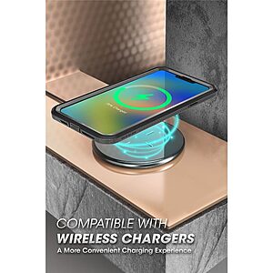 SUPCASE® Unicorn Beetle 360° Pro: Θήκη iPhone 13 / 14 με Πρόσοψη Οθόνης, Κλιπ Ζώνης και Πιστοποίηση Αντοχής MIL-STD 810G-516.6 - Black - Image 9