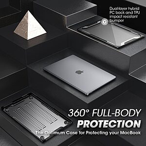 SUPCASE® Unicorn Beetle Pro Θήκη για MacBook Pro 16" (2021-2023): Πληρεί Στρατιωτικό Πρότυπο Αντοχής (MIL STD 810G 516.6) - Black - Image 4